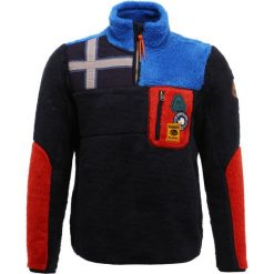 Napapijri YUPIK HALF Bluza z polaru blu marine. Bluzy bez kaptura Napapijri. W wyprzedaży za 496.30 zł.