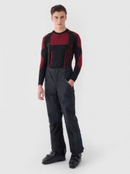 4F Spodnie narciarskie w kolorze czarnym rozmiar: XL. Czarne spodnie narciarskie i snowboardowe 4F, m, bez wzorów, narciarskie, primaloft. Za 427.45 zł.