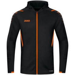 Kurtka Jako à capuche Challenge. Brązowe kurtki JAKO, s, z aplikacjami, z elastanu, z kapturem. Za 249.60 zł.