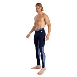 Legginsy treningowe męskie Venum Tempest Spats. Niebieskie bielizna termoaktywna VENUM, m, bez wzorów. Za 239.00 zł.