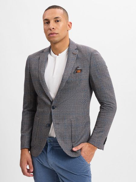 Finshley & Harding London Kurtka Mężczyźni Slim Fit Sztuczne włókno brązowy, 50. Brązowe kurtki Finshley & Harding London, m, bez wzorów, z włókna, bez kaptura. Za 799.95 zł.
