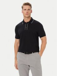 BOSS Polo H-Parlay 81 50565735 Czarny Regular Fit. Czarne koszulki polo Boss, m, bez wzorów, z bawełny, bez kołnierzyka, bez ramiączek. Za 549.99 zł.