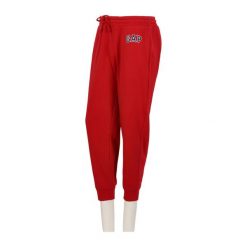 Second life - Spodnie dresowe męskie Logo Fleece Joggers - Jak nowy. Czerwone joggery i bojówki GAP, l, bez wzorów, z dresówki, sportowe. Za 124.96 zł.
