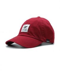 Czapka Baseballowa – Organiczna Bawełna – Dorośli / Jeden rozmiar (Czerwony). Czerwone czapki z daszkiem SURF MONKEY, z aplikacjami, z bawełny. Za 179.95 zł.