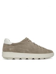 Geox Sneakersy U Spherica Ecub-1 U45GPC 00022 C5004 Beżowy. Brązowe buty sportowe casual Geox, bez wzorów, ze skóry, bez zapięcia. Za 369.99 zł.