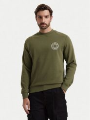 HUGO Bluza Nedos 50572298 Zielony Regular Fit. Zielone bluzy Hugo, m, bez wzorów, z bawełny, bez kaptura. Za 314.99 zł.