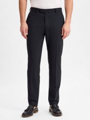 Finshley & Harding spodnie garniturowe - Mitch Mężczyźni Modern Fit niebieski, 56. Niebieskie garnitury Finshley & Harding, do pracy, m, bez wzorów, z wełny. Za 449.95 zł.