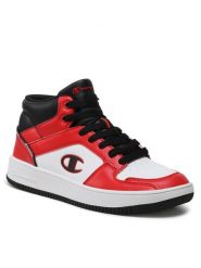 Champion Sneakersy Rebound 2.0 Mid S21907-RS001 Czerwony. Czerwone buty sportowe casual Champion, bez wzorów, ze skóry, bez zapięcia. Za 199.99 zł.