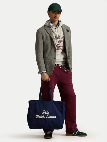 Polo Ralph Lauren Torba 405945884001 Granatowy. Niebieskie torby na ramię Polo Ralph Lauren, bez wzorów, z materiału, na ramię, bez dodatków. Za 449.99 zł.