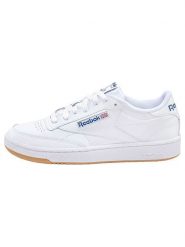 Reebok Skórzane sneakersy "Club C 85" w kolorze białym rozmiar: 39. Białe buty sportowe casual Reebok, bez wzorów, bez zapięcia. Za 294.28 zł.