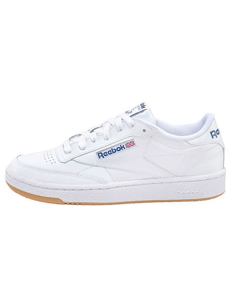 Reebok Skórzane sneakersy "Club C 85" w kolorze białym rozmiar: 39. Białe buty sportowe casual Reebok, bez wzorów, bez zapięcia. Za 285.45 zł.