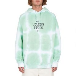 Bluza sportowa męska Volcom Trippin Dye. Zielone bluzy bez kaptura Volcom, m, bez wzorów, z bawełny, bez kaptura. W wyprzedaży za 232.65 zł.