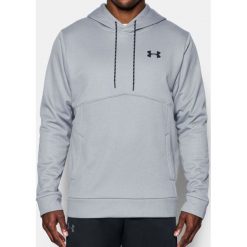 Under Armour Bluza męska AF Icon Solid PO Hood szara r. M (1280729-026). Bluzy bez kaptura marki Under Armour. Za 197.02 zł.