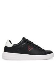 Guess Sneakersy FMJYUK ELE12 Czarny. Czarne buty sportowe casual Guess, z aplikacjami, ze skóry, bez zapięcia. Za 499.99 zł.
