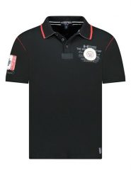 Canadian Peak Koszulka polo "Kilsvikeak" w kolorze czarnym rozmiar: M. Czarne koszulki polo Canadian Peak, m, bez wzorów, z bawełny, bez kołnierzyka, bez ramiączek. Za 87.95 zł.