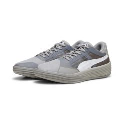 Buty do chodzenia męskie Puma Clyde All-pro Team. Białe buty do koszykówki Puma, bez zapięcia, do koszykówki. Za 398.00 zł.