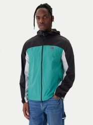 Tommy Jeans Kurtka przejściowa DM0DM23112 Zielony Regular Fit. Zielone kurtki Tommy Jeans, m, bez wzorów, z jeansu, bez kaptura. Za 329.99 zł.