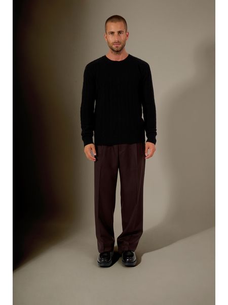 Perfect Cashmere Kaszmirowy sweter "Darri" w kolorze czarnym rozmiar: XXL. Czarne swetry nierozpinane Perfect Cashmere, xxl, bez wzorów, z kaszmiru, bez kołnierzyka, bez ramiączek. Za 630.99 zł.