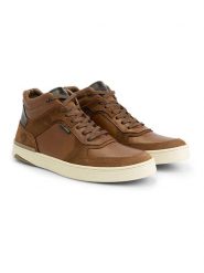 TRAVELIN' Skórzane sneakersy "Moulton" w kolorze jasnobrązowym rozmiar: 40. Brązowe buty sportowe casual Travelin', bez wzorów, bez zapięcia. Za 289.88 zł.