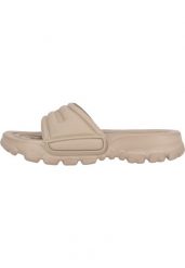 Sandały Endurance Toopin. Brązowe sandały Endurance, z materiału, bez zapięcia. Za 129.00 zł.