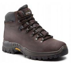 Buty trekkingowe męskie Grisport 10353D4Y Vibram SypmaTex. Brązowe trekkingi Grisport, bez wzorów, bez zapięcia. Za 489.00 zł.