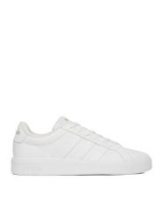 Adidas Sneakersy C-GRAND COURT BASE 3.0 HQ0080 Biały. Białe buty sportowe casual Adidas, bez wzorów, z materiału, bez zapięcia. Za 239.99 zł.