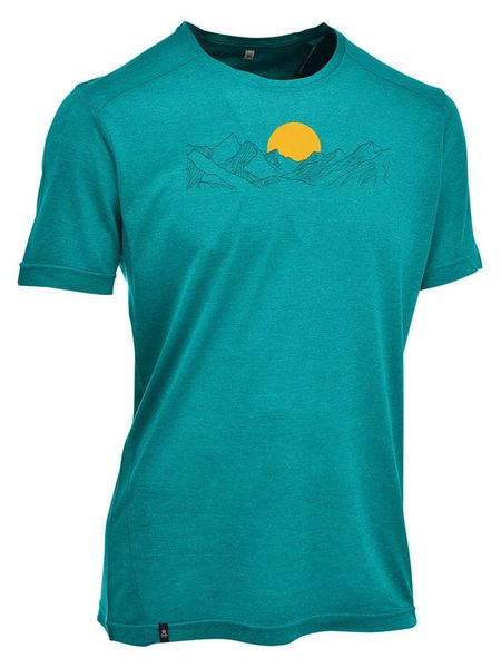 Maul Sport Koszulka funkcyjna "Bezau II" w kolorze turkusowym rozmiar: 50. Niebieskie t-shirty sportowe Maul Sport, bez wzorów, z materiału, bez ramiączek, outdoorowe. Za 104.95 zł.