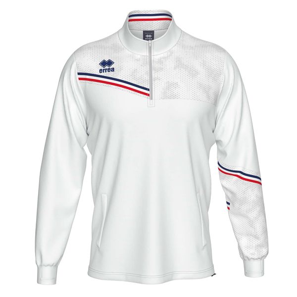 Bluza Errea Elias Giubbino Ad Dorośli. Białe bluzy bez kaptura ERREA, s, bez wzorów, z materiału, bez kaptura. Za 231.99 zł.