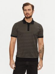 KARL LAGERFELD Polo 745084 551202 Czarny Regular Fit. Czarne koszulki polo KARL LAGERFELD, m, bez wzorów, z bawełny, bez kołnierzyka, bez ramiączek. Za 519.99 zł.