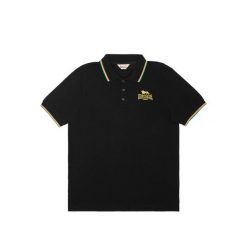 Polo Lonsdale Sounds Four. Czarne koszulki polo Lonsdale, m, bez wzorów, bez kołnierzyka, bez ramiączek, na fitness i siłownię. Za 266.00 zł.