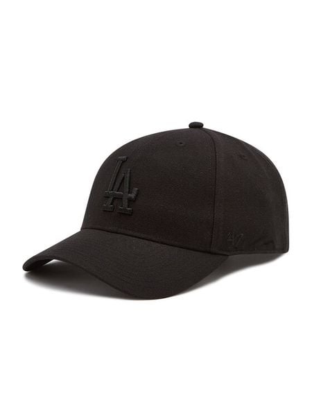47 Brand Czapka z daszkiem Los Angeles Dodgers B-MVPSP12WBP-BKE Czarny. Czarne czapki z daszkiem 47 Brand, bez wzorów, z materiału. Za 79.99 zł.