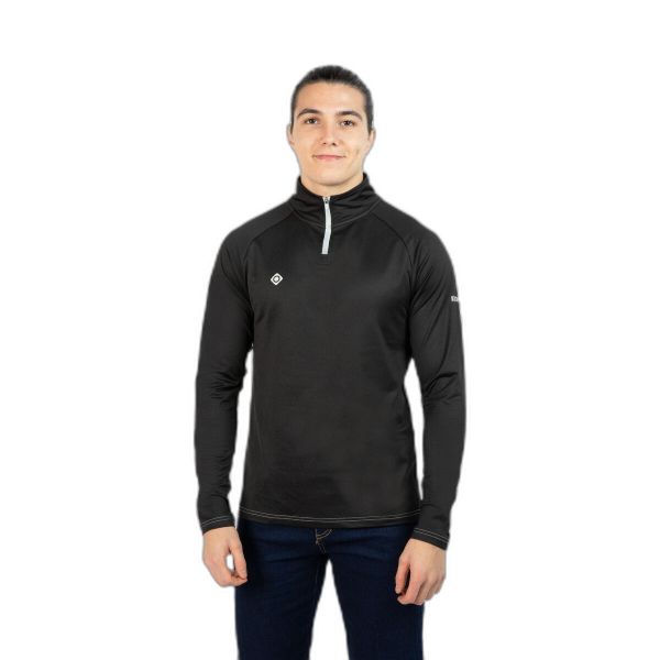 Polar Izas Gorner. Czarne bluzy z polaru Izas, m, bez wzorów, z polaru, bez kaptura. W wyprzedaży za 160.83 zł.