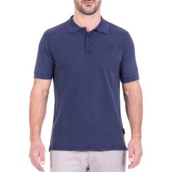 Koszulka polo w kolorze niebieskim. Bezrękawniki Jeep. W wyprzedaży za 79.95 zł.