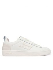 Napapijri Sneakersy Onyx NP0A8BI2 Kremowy. Białe buty sportowe casual Napapijri, bez wzorów, ze skóry, bez zapięcia. Za 529.99 zł.
