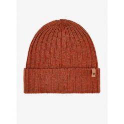 Czapka Fjallraven Byron Hat Thin - autumn leaf. Czerwone czapki zimowe Fjällräven, bez wzorów. Za 177.99 zł.