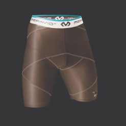 Spodenki wspierające przywodziciele McDavid Cross Compression. Czarne bielizna termoaktywna MCDAVID, l, bez wzorów, z materiału, bez ramiączek, do piłki nożnej. Za 283.50 zł.