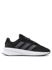 Adidas Sneakersy Heawyn IG2381 Czarny. Czarne buty sportowe casual Adidas, bez wzorów, z materiału, bez zapięcia. Za 299.99 zł.