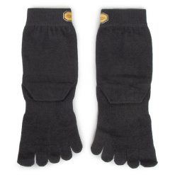 Skarpety wysokie unisex Vibram Fivefingers. Czarne skarpety Vibram Fivefingers, bez wzorów. Za 59.99 zł.