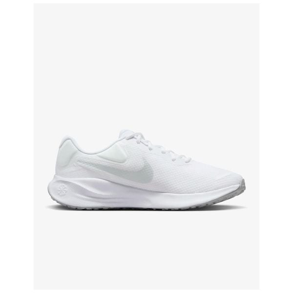 Buty Męskie Sportowe Nike Revolution 7. Białe buty do biegania Nike, bez wzorów, bez zapięcia, do biegania, nike revolution. Za 228.80 zł.
