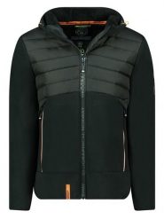 Geographical Norway Kurtka polarowa "Timeup" w kolorze czarnym rozmiar: XXL. Czarne kurtki Geographical Norway, xxl, bez wzorów, z materiału, bez kaptura. Za 174.84 zł.