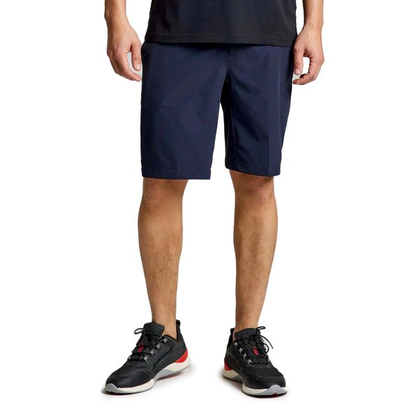 Szorty Chino Slam Tech Dorosłych. Niebieskie krótkie spodenki sportowe SLAM, l, bez wzorów, z elastanu. Za 407.99 zł.