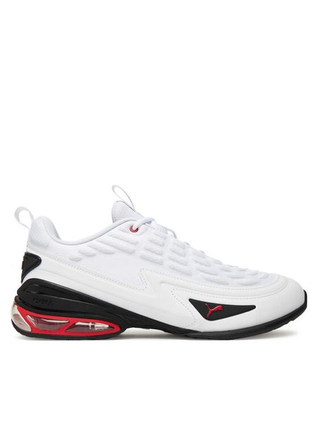 Puma Sneakersy Meza 312044 02 Biały. Białe buty sportowe casual Puma, bez wzorów, z materiału, bez zapięcia. Za 329.99 zł.