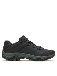 Merrell Trekkingi Moab Adventure 3 J003805 Czarny. Czarne buty trekkingowe Merrell, bez wzorów, ze skóry, bez zapięcia. Za 359.99 zł.
