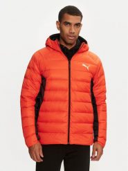 Puma Kurtka puchowa PackLITE 849355 Pomarańczowy Slim Fit. Brązowe kurtki Puma, m, bez wzorów, z puchu, bez kaptura. Za 359.99 zł.