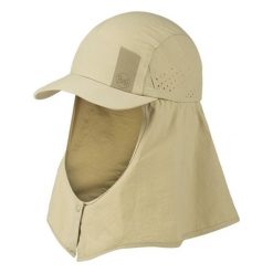 Czapka z nakarcznikiem sahara cap ochrona UVP50. Brązowe czapki z daszkiem Buff, bez wzorów. Za 219.90 zł.