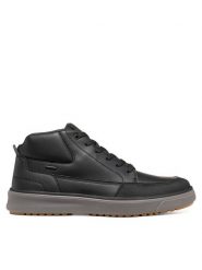 Geox Sneakersy U Cenisio B Abx U66AJA 0BCEK C9999 Czarny. Czarne buty sportowe casual Geox, bez wzorów, ze skóry, bez zapięcia. Za 679.99 zł.