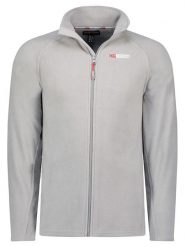 Geographical Norway Kurtka polarowa "Tug" w kolorze szarym rozmiar: 3XL. Szare kurtki Geographical Norway, xl, bez wzorów, z materiału, bez kaptura. Za 92.21 zł.