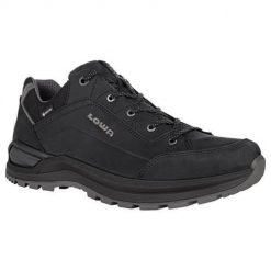 Buty trekkingowe męskie Lowa Renegade Evo Low Gtx. Czarne buty trekkingowe Lowa, bez wzorów, z materiału, bez zapięcia, trekkingowe. Za 1,142.00 zł.