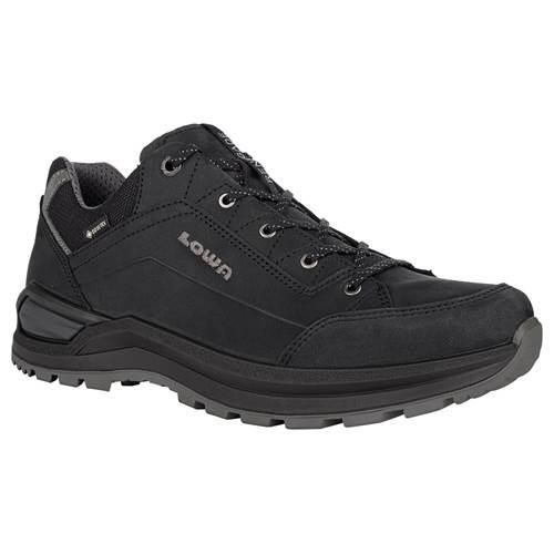 Buty trekkingowe męskie Lowa Renegade Evo Low Gtx. Czarne buty trekkingowe Lowa, bez wzorów, z materiału, bez zapięcia. Za 1,159.00 zł.