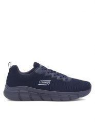 Skechers Sneakersy BOBS B FLEX 118106 NVY Granatowy. Niebieskie buty sportowe casual Skechers, bez wzorów, z materiału, bez zapięcia. Za 279.99 zł.